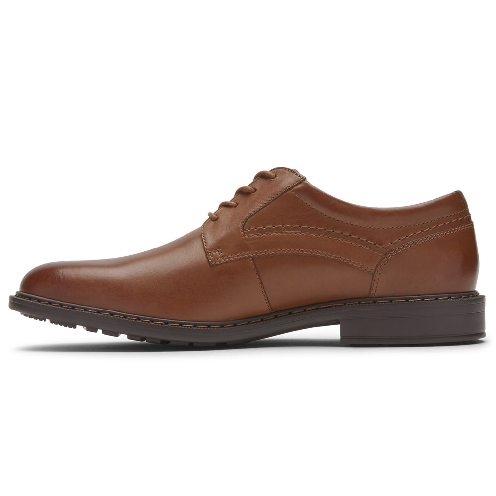 Oxfords Rockport Homem Marrom - Parsons Plain Toe - 85031VMTO